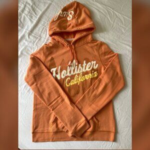 VINTAGE Y2K 2000's Orange Hollister Hoodie
